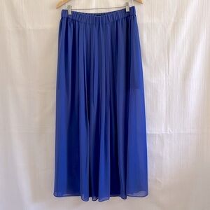 Blue Maxi Skirt, Size M